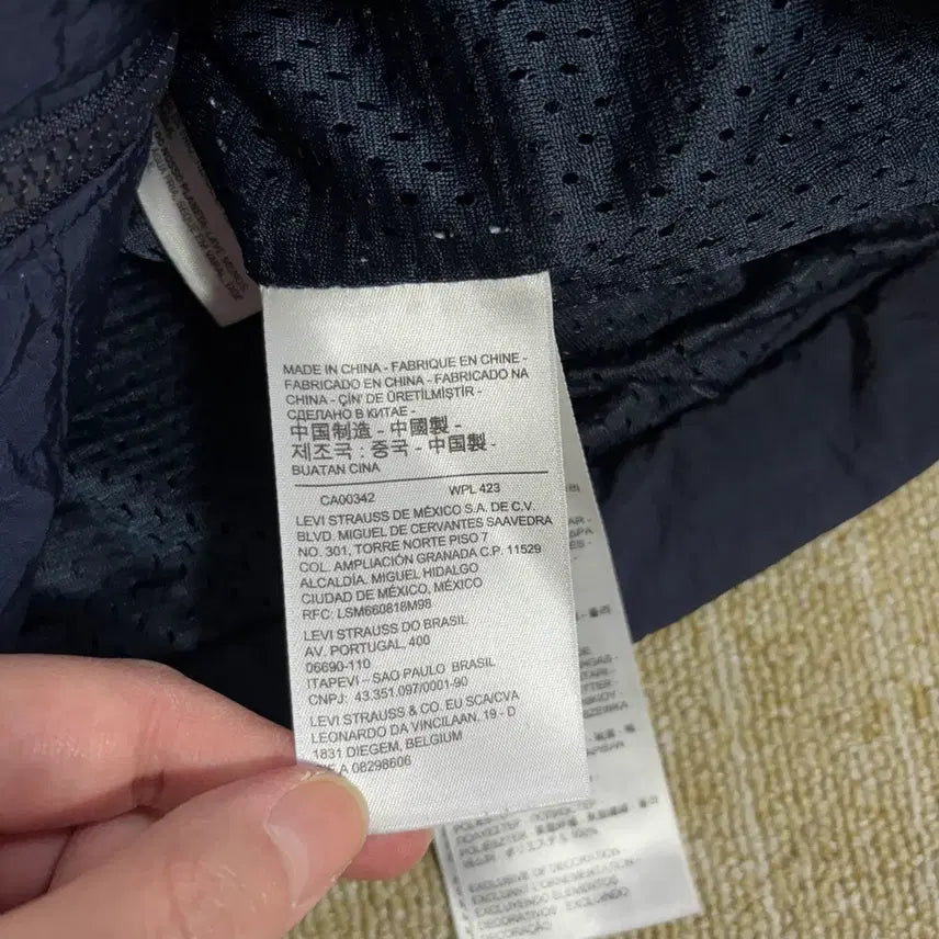[BUNJANG] Levi's Navy Sherpa Fleece Jacket (M) / 리바이스 네이비 쉐르파 플리스 자켓(M)