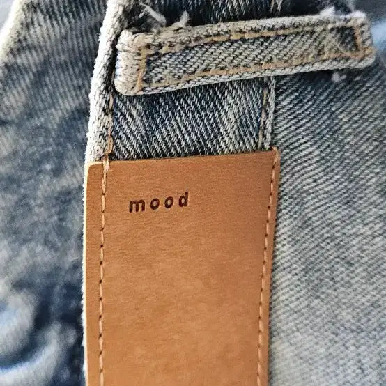 [BUNJANG] Denim Wide Ripped Jeans S / 연청 데님 와이드 찢청  팬츠 S