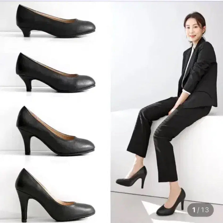 [BUNJANG] B.VIVIO Interview Pumps 9cm 235 / 비비오 발편한 면접구두 9cm 235