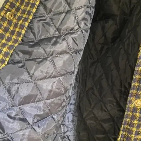 [BUNJANG] Quilted Corduroy Jacket / 체크 퀼팅 코튜로이 자켓