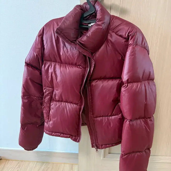 [BUNJANG] BlackUp Jenid Duck Down Crop Padding / 블랙업 제니드 덕다운 크롭패딩