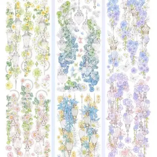 [BUNJANG] Spring Festival PET Masking Tape / 해외 pet 꽃 마스킹테이프 봄의 축제