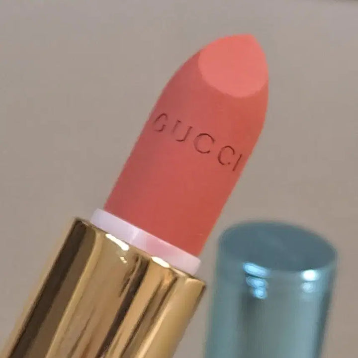 [BUNJANG] Gucci Lipstick 208 Coral Pink Matte Limited Edition / 구찌 립스틱 코랄 핑크 컬러 208호