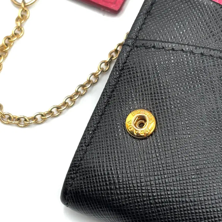 [BUNJANG] Prada Saffiano Long Wallet / 프라다 사피아노 장지갑 멀티블랙