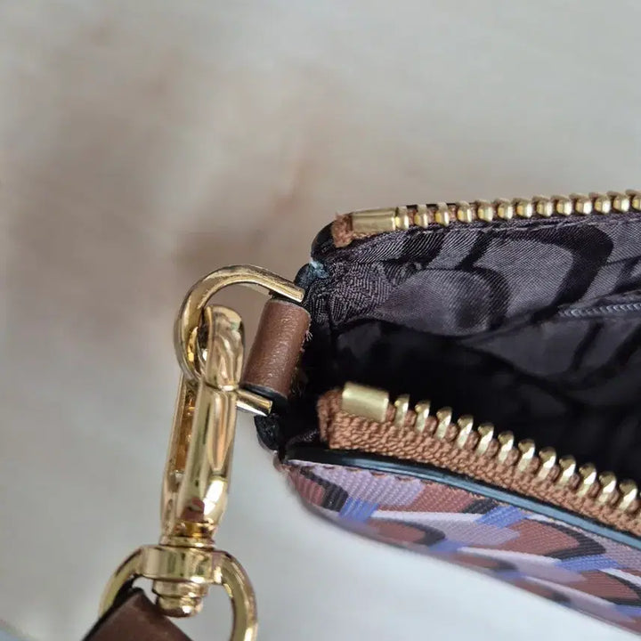 [BUNJANG] Rosa.K Patterned Shoulder Bag / 로사케이 패턴 숄더백