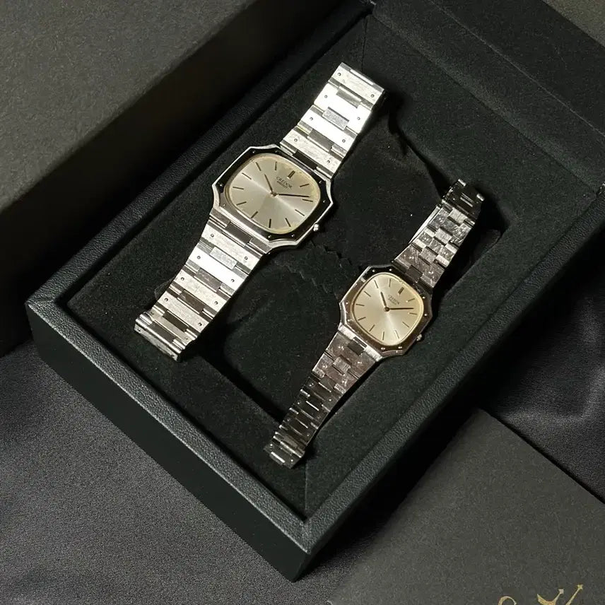 [BUNJANG] Seiko Credor Genta Design Watch / 세이코 크레도르 젠타디자인 초슬림 커플시계