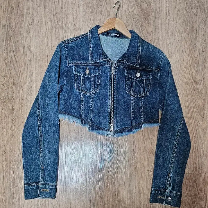 [BUNJANG] mommanwa Cropped Denim Jacket / mommanwa 크롭 데님자켓