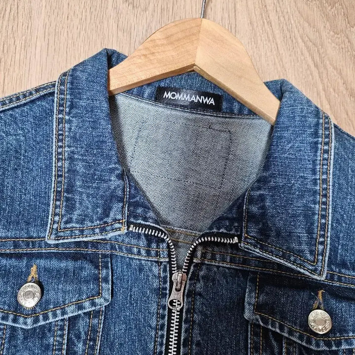 [BUNJANG] mommanwa Cropped Denim Jacket / mommanwa 크롭 데님자켓