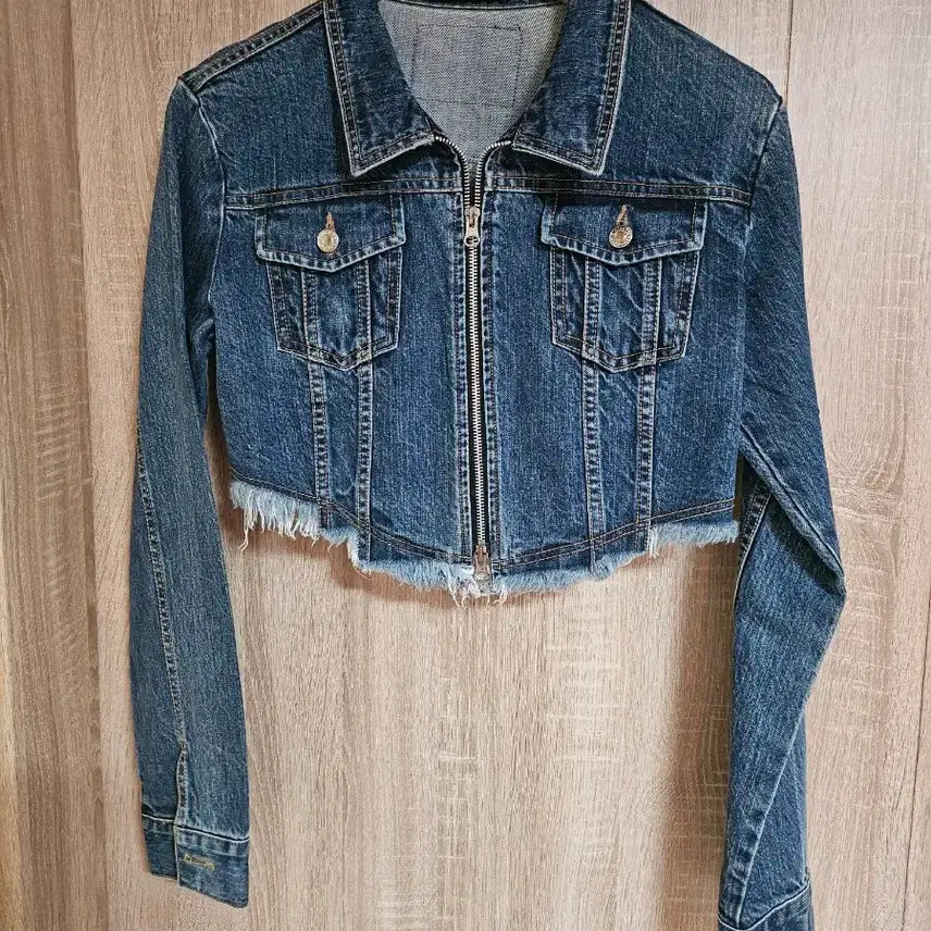 [BUNJANG] mommanwa Cropped Denim Jacket / mommanwa 크롭 데님자켓