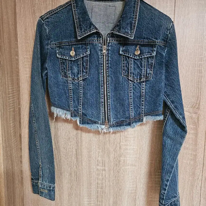 [BUNJANG] mommanwa Cropped Denim Jacket / mommanwa 크롭 데님자켓