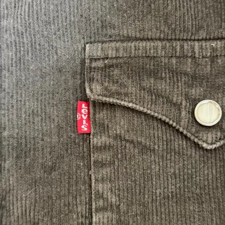 [BUNJANG] Levi's Corduroy Western Shirt / (S)리바이스 코듀로이 웨스턴 셔츠