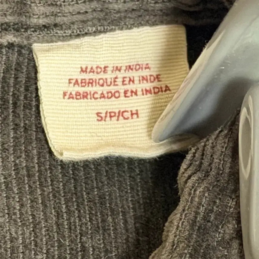 [BUNJANG] Levi's Corduroy Western Shirt / (S)리바이스 코듀로이 웨스턴 셔츠