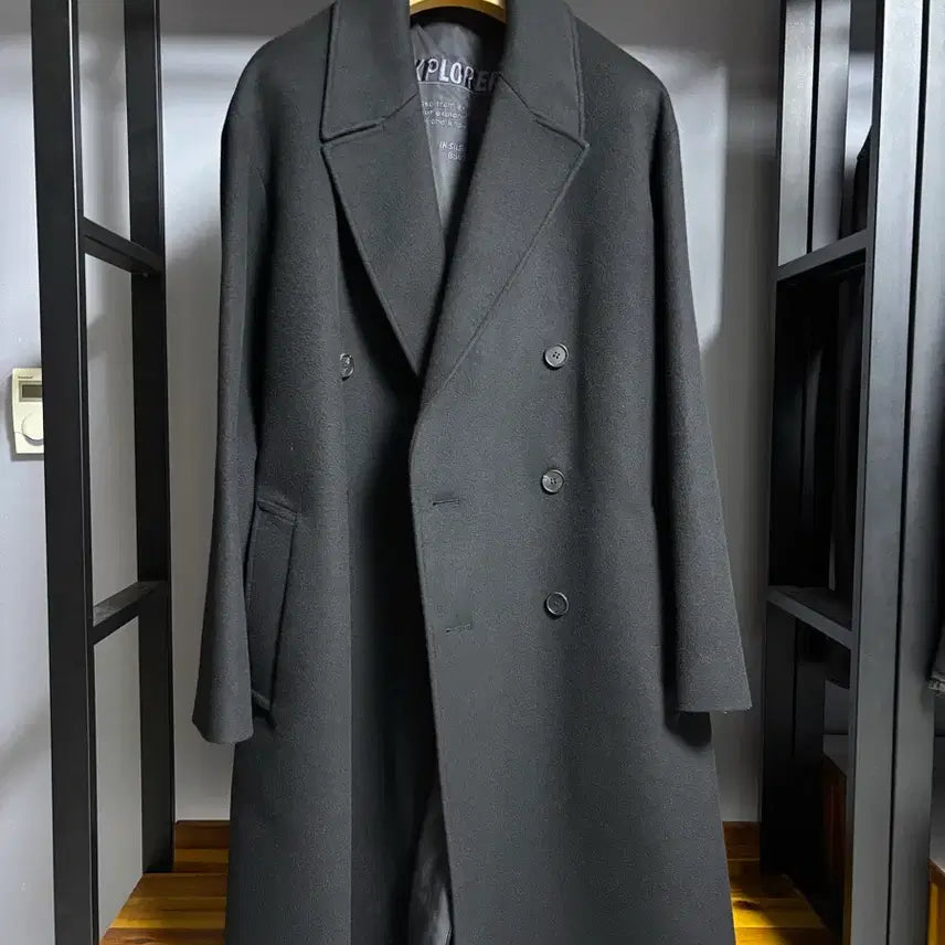 [BUNJANG] Insilence X Vunt Double Coat / 인사일런스 X 분트 더블코트