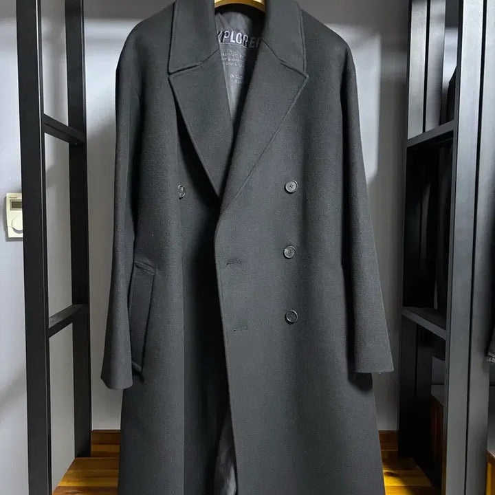 [BUNJANG] Insilence X Vunt Double Coat / 인사일런스 X 분트 더블코트