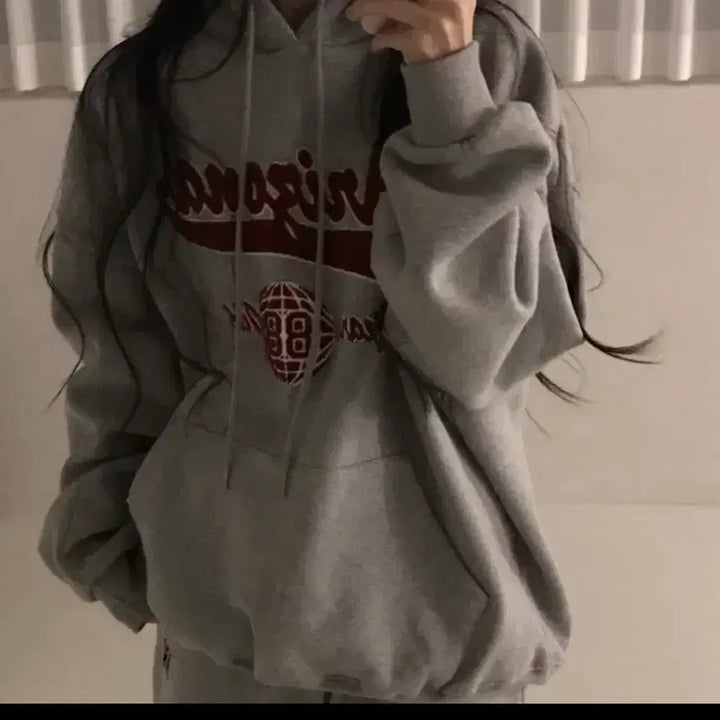 [BUNJANG] Arizona Oversized Fleece Hoodie / 애리조나 오버핏 기모 후드