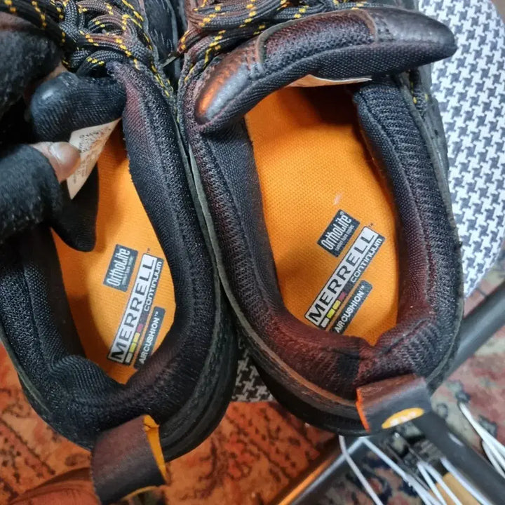 [BUNJANG] Millet Hiking Vibram Sole Leather Trekking Shoes / 밀레 트레킹 비브람창 소가죽 운종화