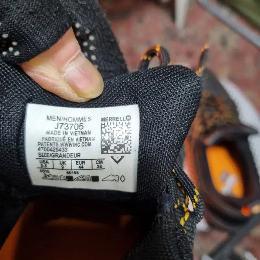 [BUNJANG] Millet Hiking Vibram Sole Leather Trekking Shoes / 밀레 트레킹 비브람창 소가죽 운종화