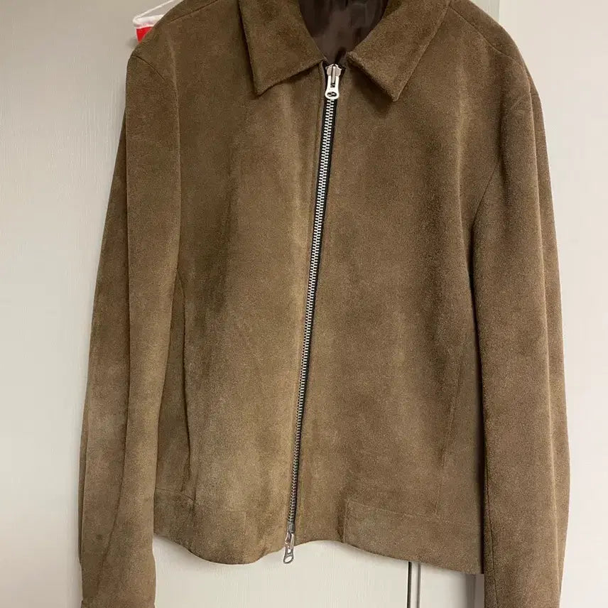 [BUNJANG] Tony Wek Minimal Suede Jacket (M) / 토니웩 포트 미니멀 스웨이드 자켓 m