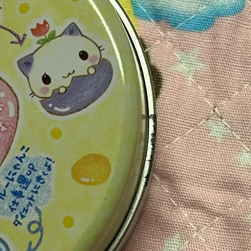 [BUNJANG] Vintage Heisei Tin Case Cat Memo Pad / 고전 헤이세이 틴케이스 메모지 운세냥 냥코 고양이 캔메모