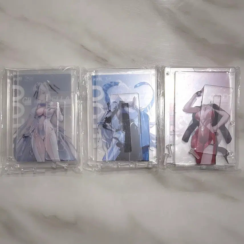 [BUNJANG] Nikke Cinderella Nayuta Red Hood Acrylic Stand / (미개봉) 니케 속지 교체식 아크릴 신데렐라 나유타 레드후드 양도 판매