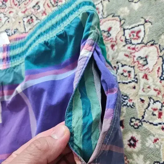 [BUNJANG] Polo Madras Check Prepster Swim Shorts / 폴로 마드라스체크 반바지 프렙스터 수영복 겸용