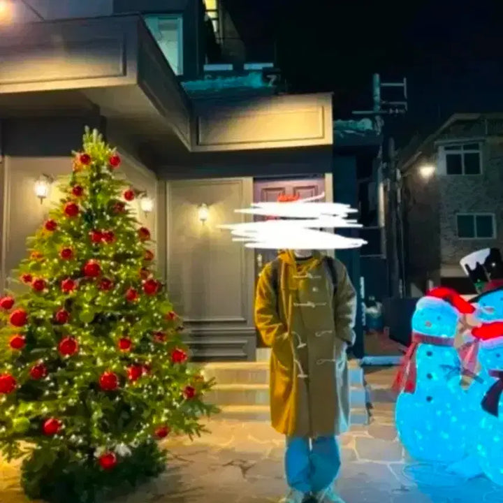 [BUNJANG] Malren Unisex Double Coat (Beige, Size 2) / 말렌 유니섹스 더블코트 (베이지. 2사이즈)