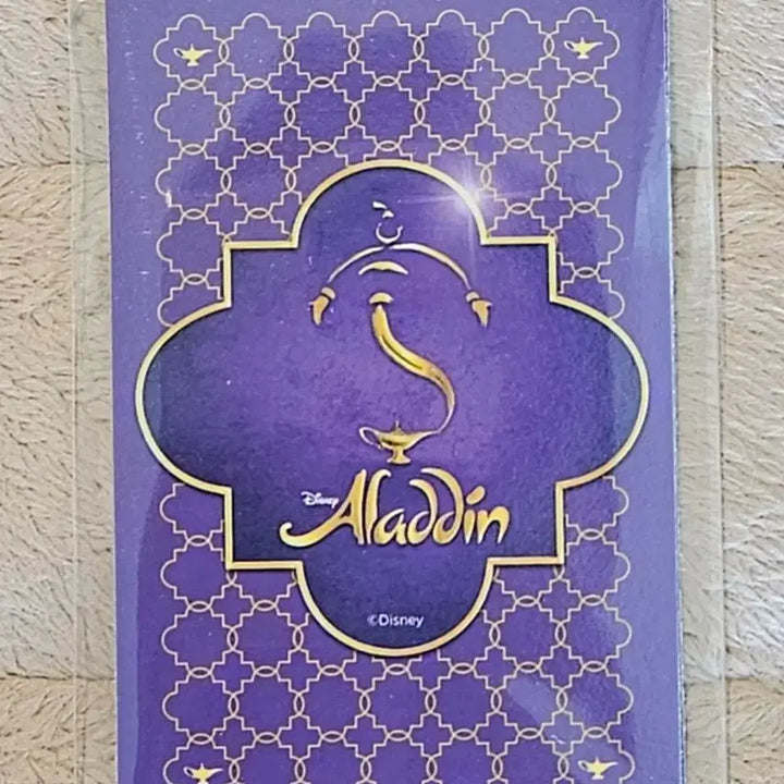 [BUNJANG] Aladdin Musical Lucky Lamp Card Set (3-Piece) Special Limited Edition / 알라딘 뮤지컬 행운의 램프 카드3종 세트 스페셜 한정 카드