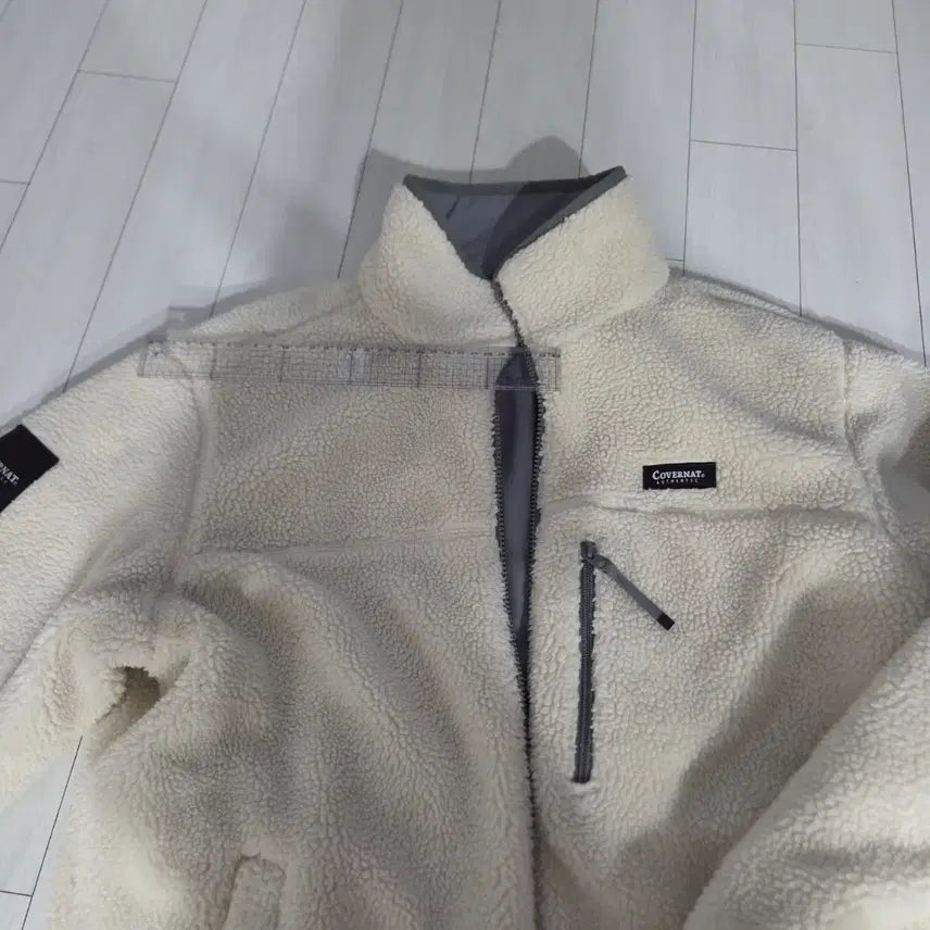 [BUNJANG] Covernat Reversible Fleece Padded Jacket / 커버낫 리버시블 양면 뽀글이 플리스 패딩 자켓