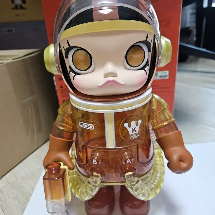 [BUNJANG] Popmart Space Molly Soft Drink 400% Figure / 팝마트 스페이스몰리 소프트 드링크 400%판매
