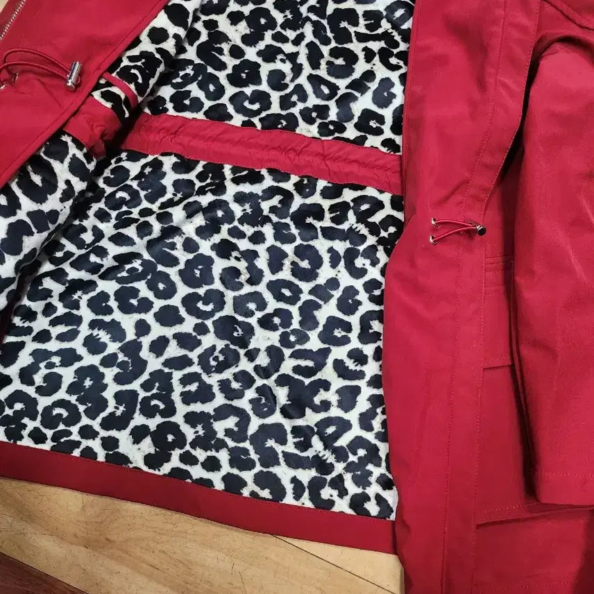 [BUNJANG] LBL Leopard Print Hooded Coat (S) / LBL후드코트S