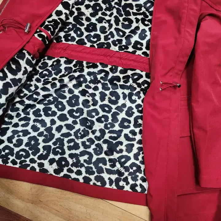[BUNJANG] LBL Leopard Print Hooded Coat (S) / LBL후드코트S