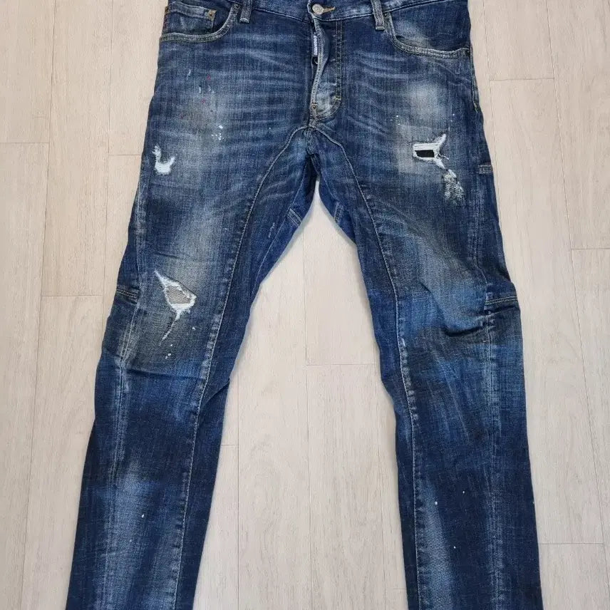 [BUNJANG] Dsquared2 S74LB0873 Biker Jeans / 디스퀘어드2 S74LB0873 바이커진 청바지 팝니다