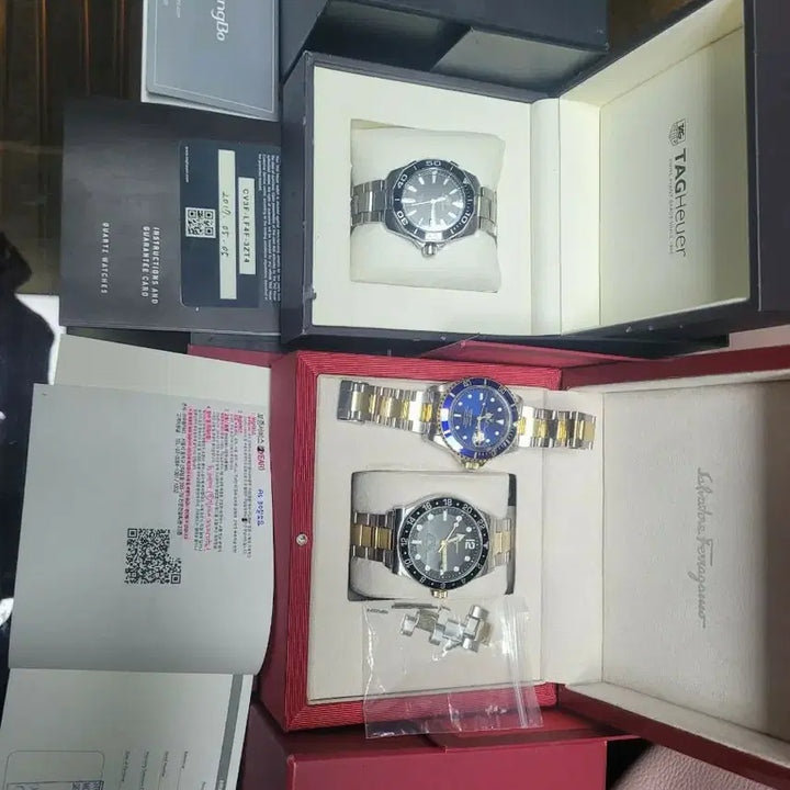 [BUNJANG] Tag Heuer Aquaracer Quartz Watch / 태그호이어 아쿠아레이서 풀박 정품