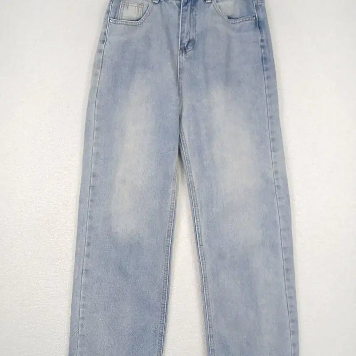 [BUNJANG] Wide Denim Pants (S-M) / 여성 연청 데님 와이드 팬츠(S-M)