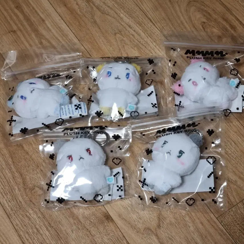 [BUNJANG] MemeMimu Keyring Bundle Set (Sealed) / 므메미무 키링 미개봉 일괄 양도