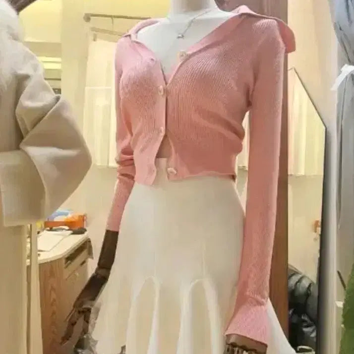 [BUNJANG] LB Cardigan / 수입의류 홀복서쿠키미엘르블레스샵LB더비마인가디건 (새상품)  최종가격