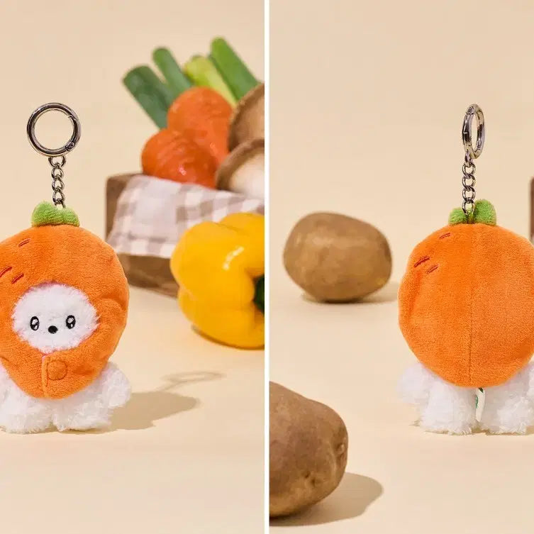 [BUNJANG] Line Friends Minini Farm Doll Keyring Bundle Set / [미개봉 새제품] 라인프렌즈 인형 키링 미니니 팜니니 브니니