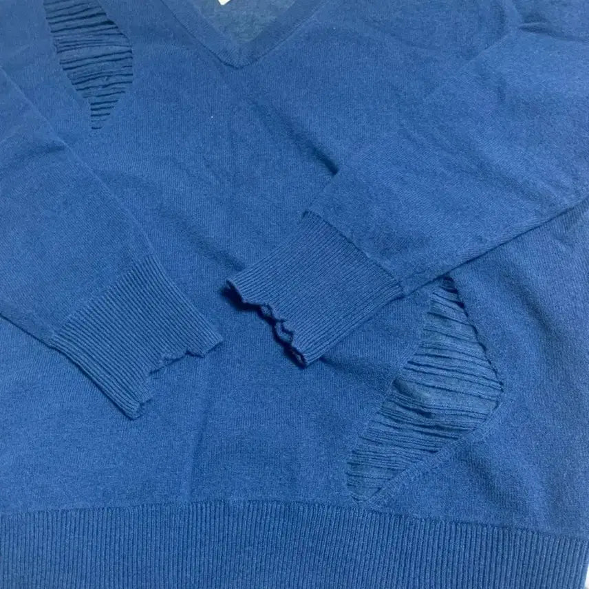 [BUNJANG] Helmut Lang Distressed Knit Sweater / 헬무트랭 디스 니트