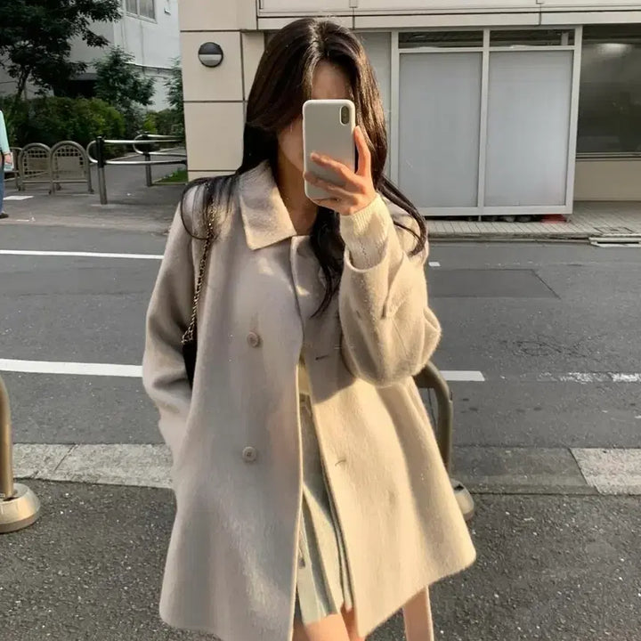 [BUNJANG] Shop Minette Handmade Coat / 샵미네트 soap handmade coat (새상품/택o)