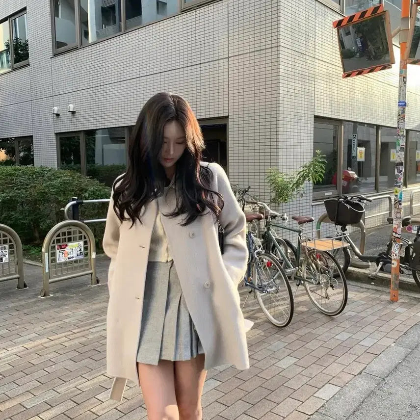 [BUNJANG] Shop Minette Handmade Coat / 샵미네트 soap handmade coat (새상품/택o)