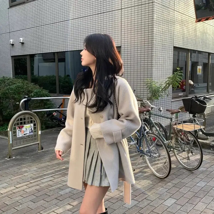 [BUNJANG] Shop Minette Handmade Coat / 샵미네트 soap handmade coat (새상품/택o)