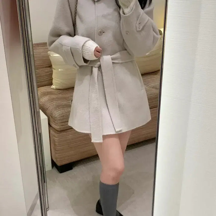 [BUNJANG] Shop Minette Handmade Coat / 샵미네트 soap handmade coat (새상품/택o)