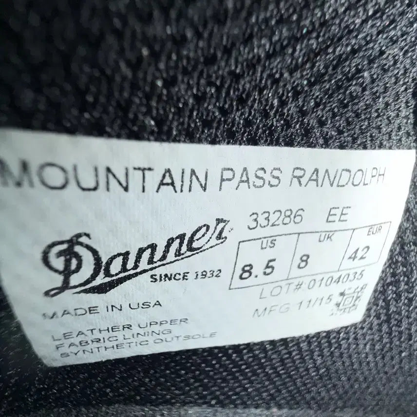 [BUNJANG] Tanner X Tanner Goods Randolph / 대너 X 태너굿즈 마운틴패스 랜돌프