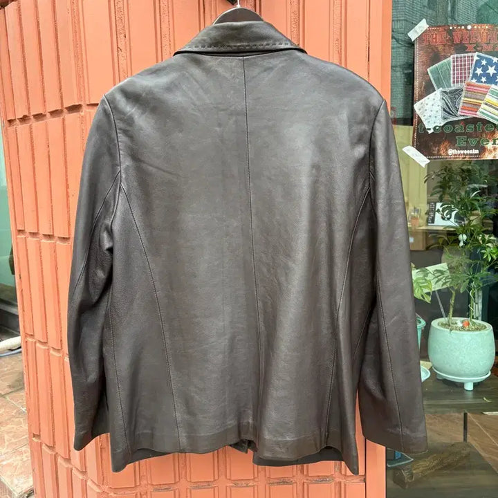 [BUNJANG] Vintage Lambskin Leather Jacket / Vintage 양가죽 자켓