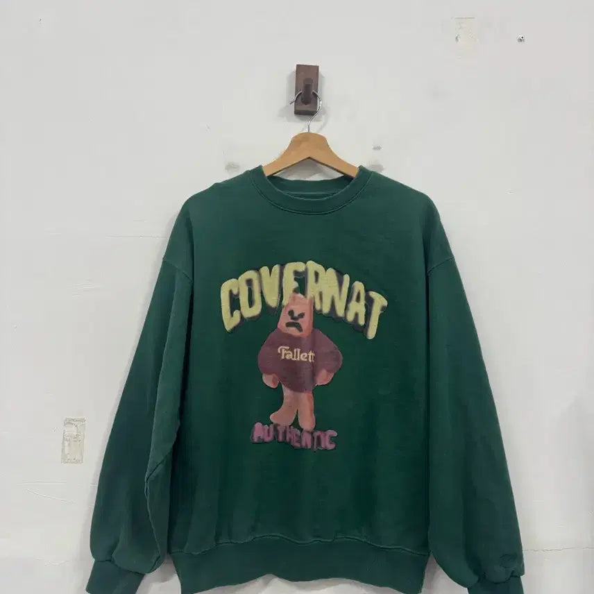 [BUNJANG] (G)I-DLE Covernat Sweatshirt / (M)팔렛 x 커버낫 맨투맨티