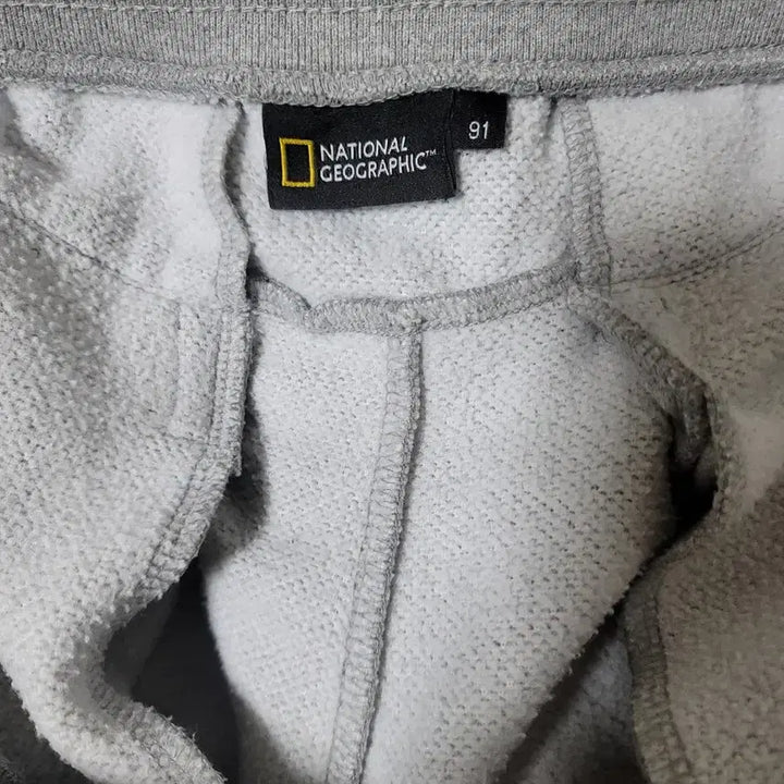 [BUNJANG] National Geographic Gray Training Pants / 내셔널지오그래픽 회색 트레이닝 바지