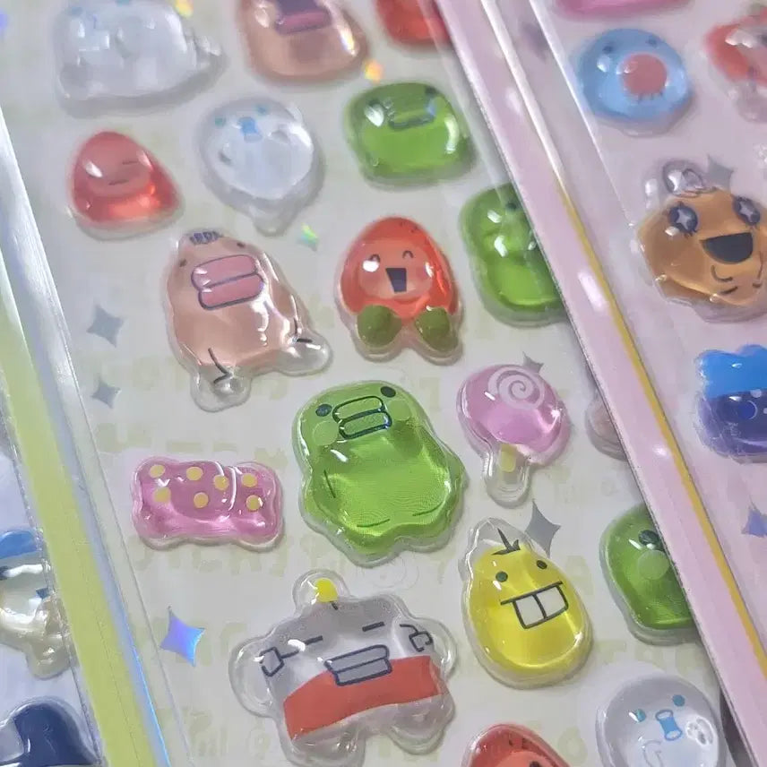 [BUNJANG] Tamagotchi Bonbon Drop Sticker Set / 다마고치 봉봉드롭 스티커 3장세트