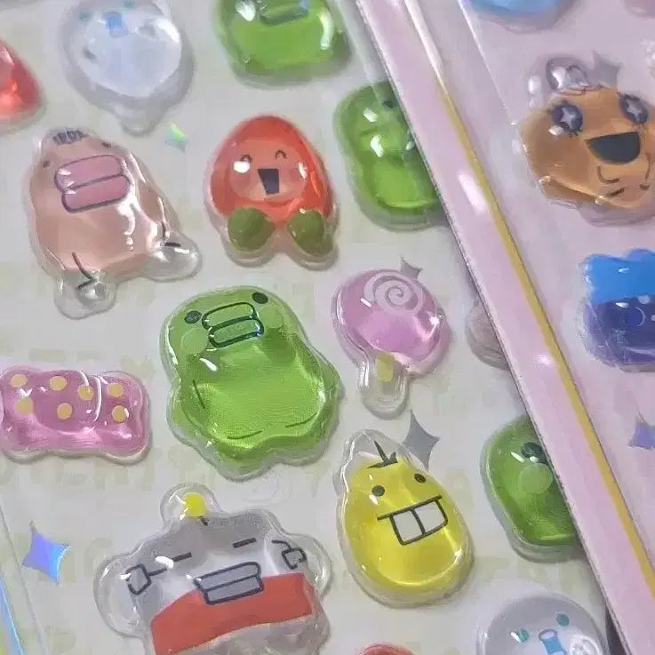 [BUNJANG] Tamagotchi Bonbon Drop Sticker Set / 다마고치 봉봉드롭 스티커 3장세트