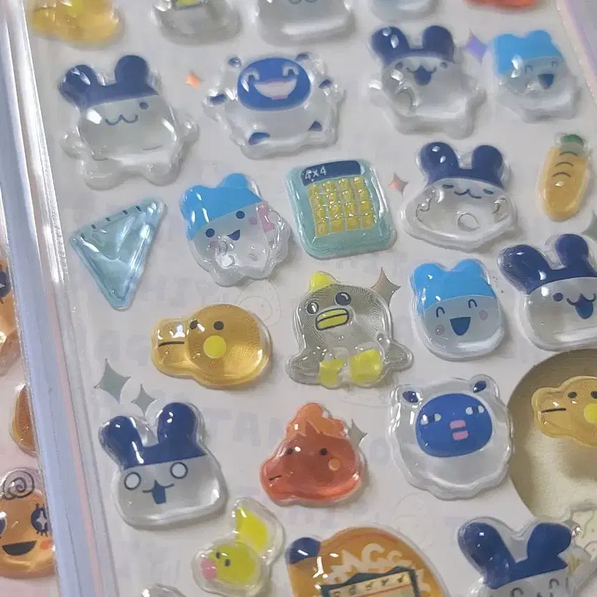 [BUNJANG] Tamagotchi Bonbon Drop Sticker Set / 다마고치 봉봉드롭 스티커 3장세트