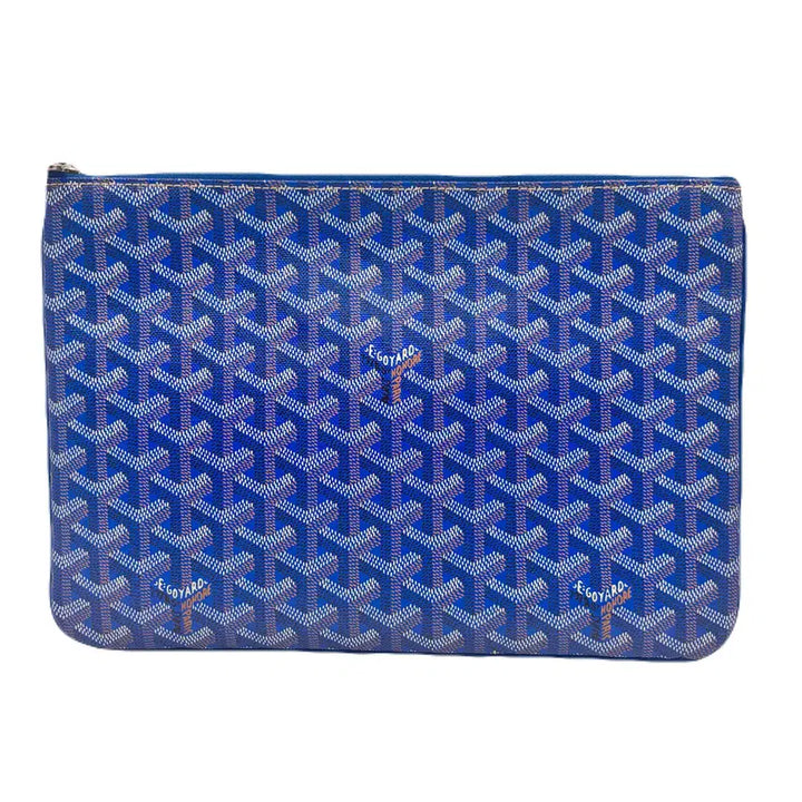 [BUNJANG] Goyard Sena Clutch MM Blue / 고야드 세나 클러치 MM 블루